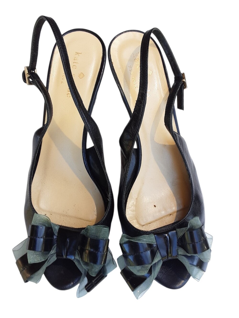 Kate Spade Black High Heel Shoes Womens Size 7